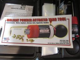 MOLECAT POWDER ACTUATED YARD TOOL, WAGNER SIDEKICK MULTI-ROOM POWERED PAINT ROLLER, & CRAFTSMAN