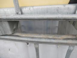 (6) NON-FOOD GRADE IBC TOTES W/ DRAINAGE HOLES