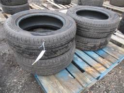 (4) ASSORTED MAKE 225/60R17 TIRES