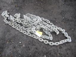 50' MARINE GRADE 3/4" CHAIN W/ BOAT ANCHOR