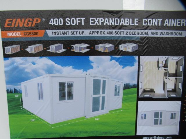 2024 EINGP CG5800 19' X 20' EXPANDABLE BUILDING (UNUSED)