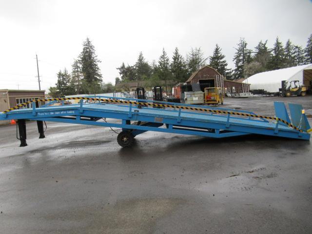 2023 7' X 32' PORTABLE FORKLIFT LOADING DOCK