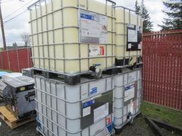 (4) 275GAL IBC TOTES W/ VALVES
