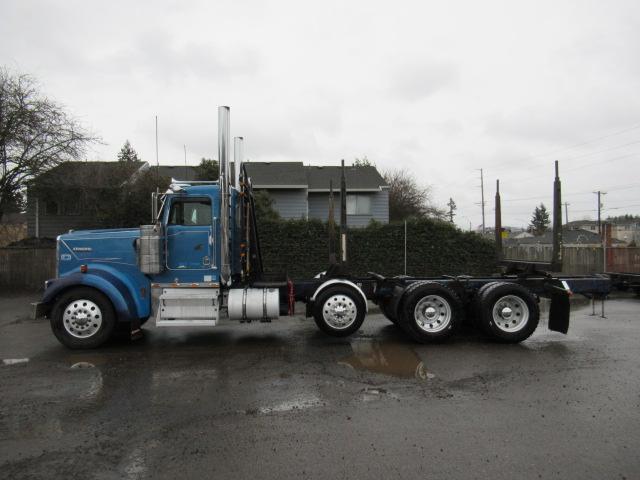 2002 KENWORTH W900 LOG TRUCK