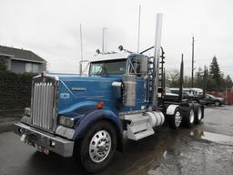 2002 KENWORTH W900 LOG TRUCK