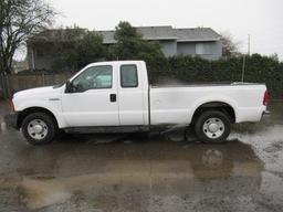 2006 FORD F-250 XL SUPER DUTY EXTENDED CAB