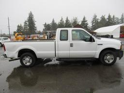 2006 FORD F-250 XL SUPER DUTY EXTENDED CAB