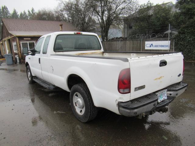 2006 FORD F-250 XL SUPER DUTY EXTENDED CAB