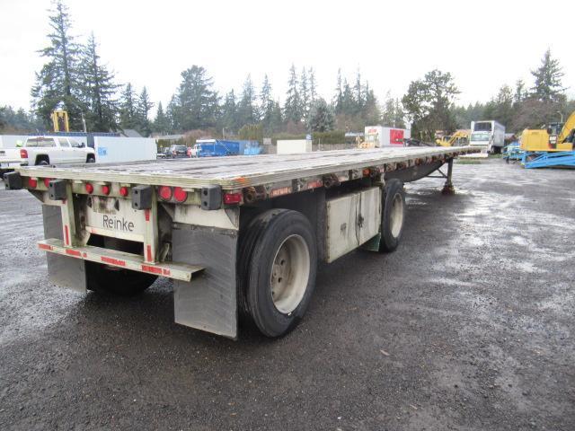 1997 REINKE 53' TANDEM AXLE FLATBED TRAILER