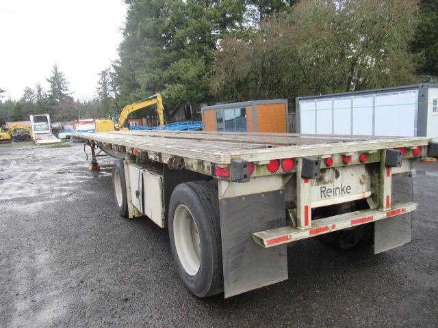 1997 REINKE 53' TANDEM AXLE FLATBED TRAILER