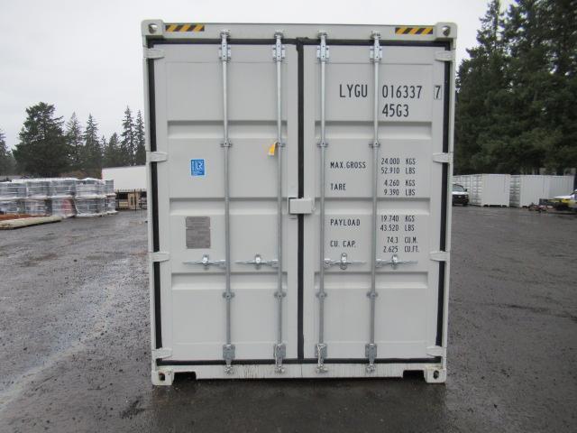 40' HIGH CUBE SHIPPING CONTAINER W/ (4) SIDE DOORS