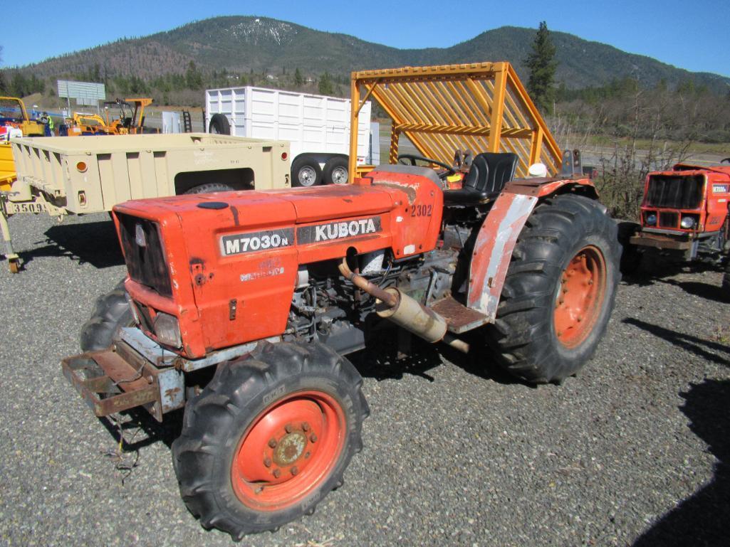 KUBOTA M7030N 4X4 TRACTOR - GRANTS PASS, OR