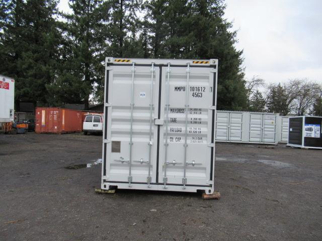 2024 40' HIGH CUBE SHIPPING CONTAINER W/ (4) SIDE DOORS