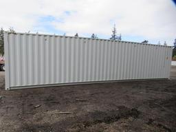 2024 40' HIGH CUBE SHIPPING CONTAINER W/ (4) SIDE DOORS, SER#: LYPU0145868 (UNUSED)