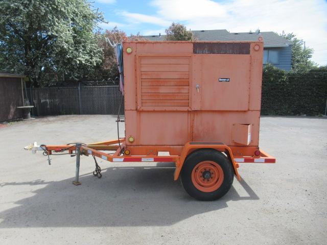 ZEKS 10' SINGLE AXLE FRESH AIR COMPRESSOR TRAILER