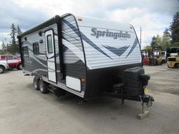 2018 KEYSTONE SPRINGDALE 20' TANDEM AXLE RV TRAILER