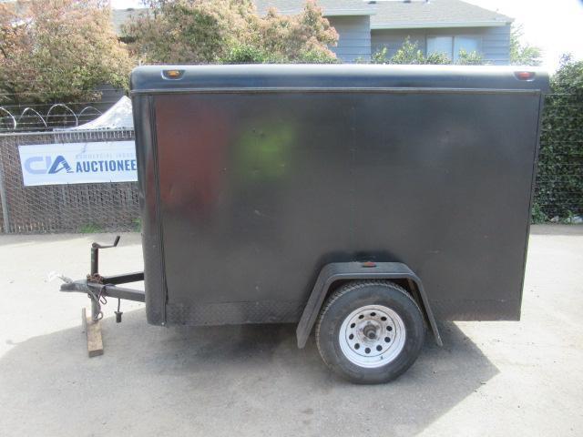 TAILGATOR 8' SINGLE AXLE ENCLOSED TRAILER