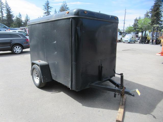 TAILGATOR 8' SINGLE AXLE ENCLOSED TRAILER