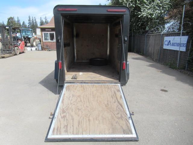 TAILGATOR 8' SINGLE AXLE ENCLOSED TRAILER