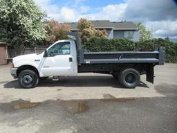 2003 FORD F-550 DUMP TRUCK