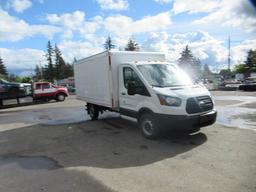 2016 FORD TRANSIT 12' BOX TRUCK