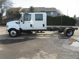 2012 INTERNATIONAL TERRASTAR SINGLE AXLE CREW CAB & CHASSIS