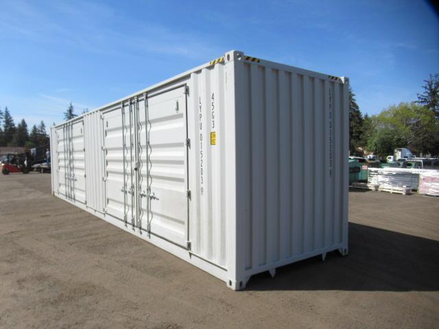 2024 40' HIGH CUBE SHIPPING CONTAINER W/ (2) SIDE DOORS