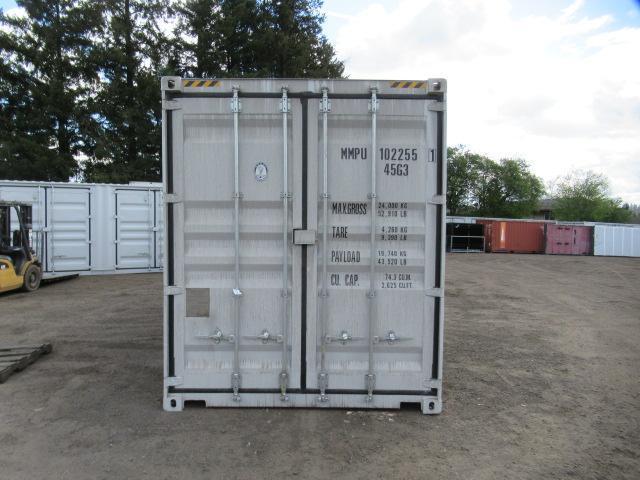 2024 40' HIGH CUBE SHIPPING CONTAINER W/ (4) SIDE DOORS