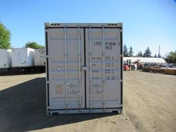 2024 40' HIGH CUBE SHIPPING CONTAINER W/ (4) SIDE DOORS