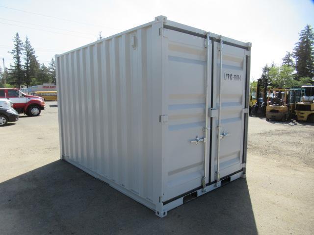 2024 12' SHIPPING CONTAINER W/ SIDE MAN DOOR & WINDOW (UNUSED)