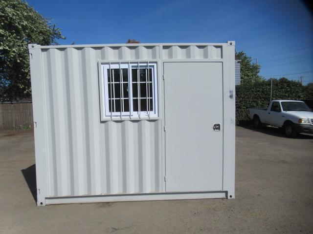 2024 10' SHIPPING CONTAINER W/ SIDE DOOR & WINDOW (UNUSED)