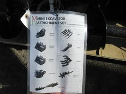 2024 MIVA MINI EXCAVATOR ATTACHMENT SET (UNUSED)