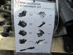 2024 MIVA MINI EXCAVATOR ATTACHMENT SET (UNUSED)