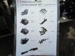 2024 MIVA MINI EXCAVATOR ATTACHMENT SET (UNUSED)