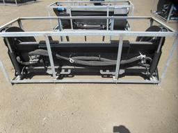 2024 78'' SKID STEER HYDRAULIC GRAPPLE ATTACHMENT (UNUSED)