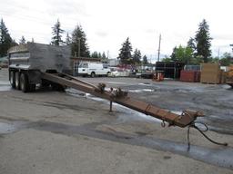 1990 STURDYWELD DS36SA 9/11 YARD TRI AXLE PUP TRAILER