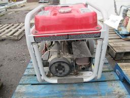 IPOWER SUA12000E GAS GENERATOR, 459CC ELECTRIC START GAS MOTOR, *CRANKS BUT WILL NOT START, *SER#