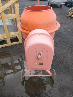 PORTABLE CEMENT & MORTAR MIXER