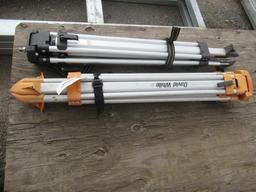 (2) SURVEY TRIPODS