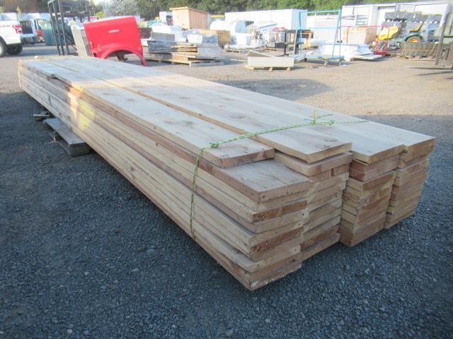 APPROX (44) PIECES OF 2'' X 12'' X 20' LUMBER