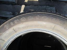 (4) FIRESTONE A/S 225/60R17 TIRES