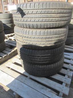 (4) GOODYEAR ASSURANCE A/S 225/60R17 TIRES