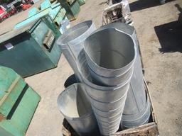 ASSORTED METAL DUCTING