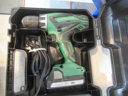 SEARS CRAFTSMAN CORDED PLANER & HITACHI 18V CORDLESS DRIVER DRILL W/ BATTERY & CHARGER