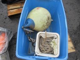 COLUMBIA RIVER BOAT ANCHOR SYSTEM W/ BUOY & ROPE