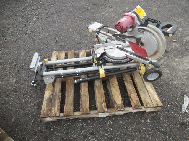 CHICAGO ELECTRIC 12'' DOUBLE BEVEL COMPOUND MITER SAW