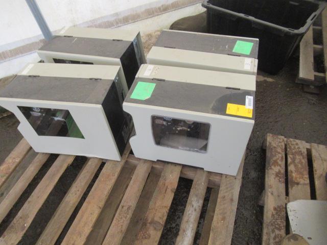 (4) ZEBRA 110XI III PLUS LABEL PRINTERS