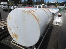 UL 8' W X 4' DIAMETER FUEL TANK