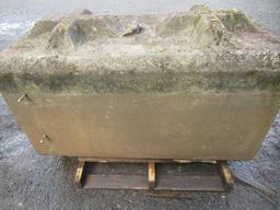 60'' X 30'' X 33'' CONCRETE BARRIER BLOCK