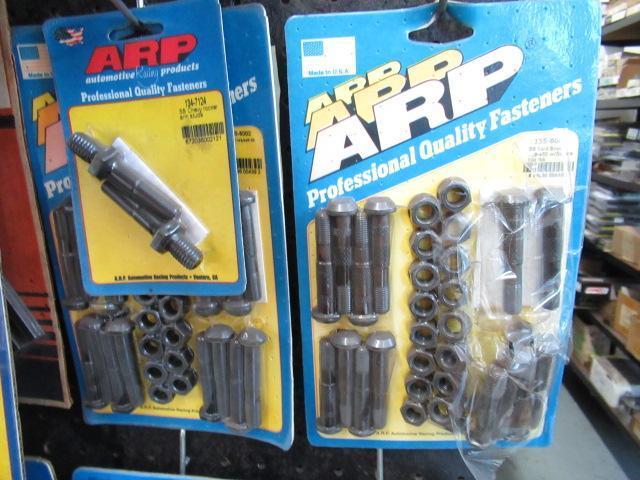 ASSORTED ARP HARDWARE & TITANIUM SPRING RETAINERS